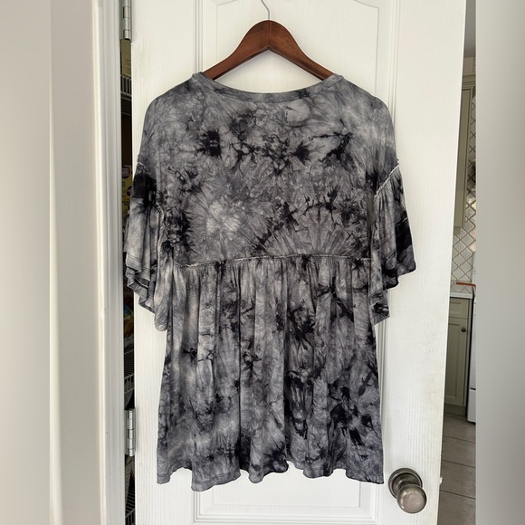 Urban Outfitters Baza Ruffle Mini Frock Dress ~ size Small - Picture 5 of 7